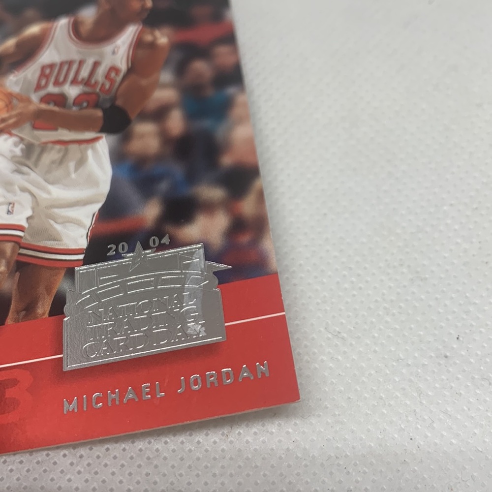2004 Upper Deck National Trading Card Day Michael Jordan #UD-8 (004) - Picture 5 of 5